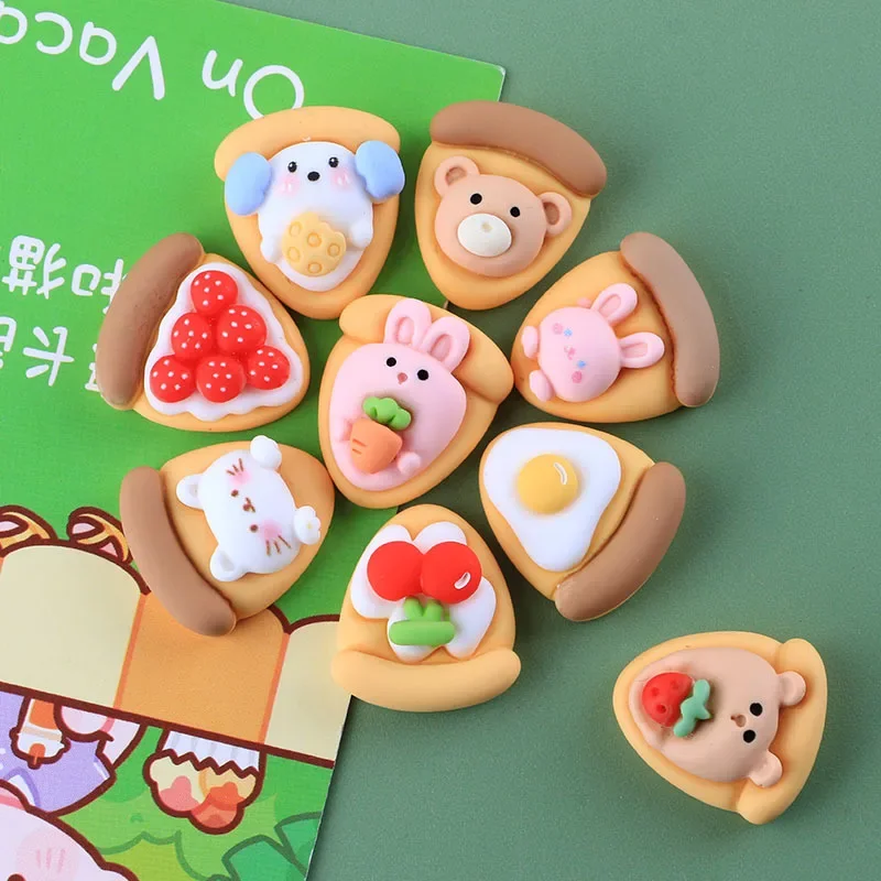 5 Pcs Resin Simulation Cartoon Animal Pizza DIY Homemade Handmade Mobile Phone Case Decoration Accessories Doll House Props
5 Pcs Resin Simulation Cartoon Animal Pizza DIY Homemade Handmade Mobile Phone Case Decoration Accessories Doll House Props