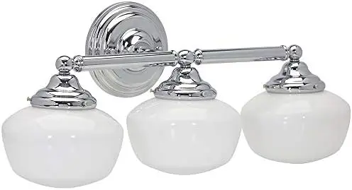 

Матовый и прозрачный стеклянный бра | Полированный никелевый фотосветильник | Туалетный столик, спальня или ванная комната | Искусственное освещение интерьера