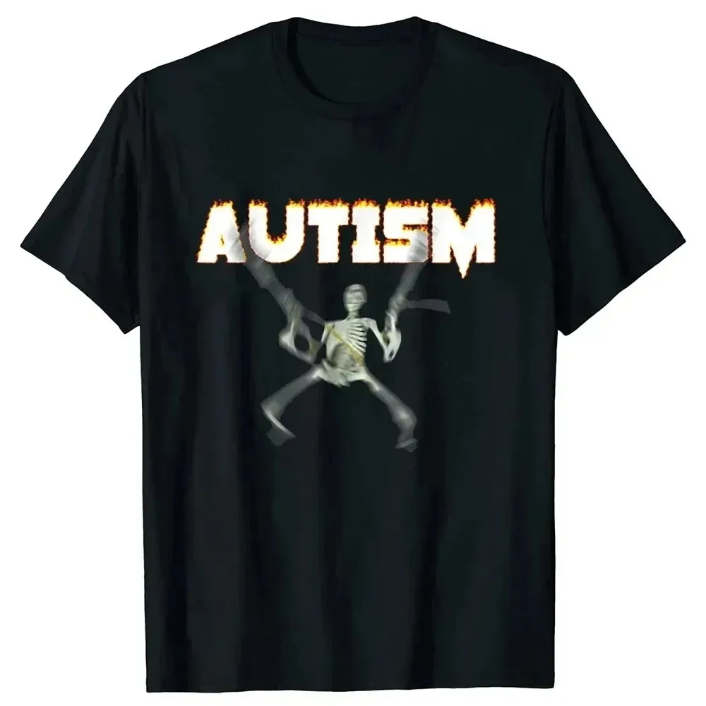 

Autism Meme T Shirt Funny Humor Introvert Gift Awareness Neurodivergent T-shirts Men Women Cotton Tshirt Summer Short Sleeve Tee