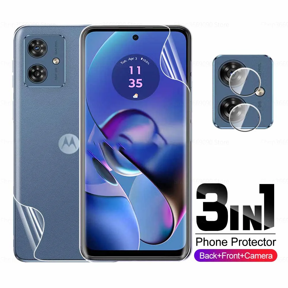 Гидрогелевая защитная пленка 3 в 1 для объектива камеры Motorola Moto G54 G84 G14 G 54 84 G54 Turbo Edition 4G, защита экрана, не стекло
Гидрогелевая защитная пленка 3 в 1 для объектива камеры Motorola Moto G54 G84 G14 G 54 84 G54 Turbo Edition 4G, защита экрана, не стекло