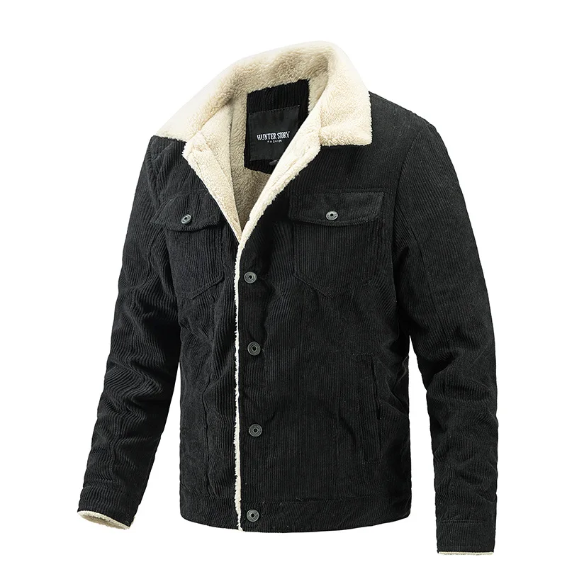2023 New Winter Men's Corduroy and Fleece Jacket Fashion Casual Coat Trend Menswear Men Jacket Coat Men Winter
2023 New Winter Men's Corduroy and Fleece Jacket Fashion Casual Coat Trend Menswear Men Jacket Coat Men Winter