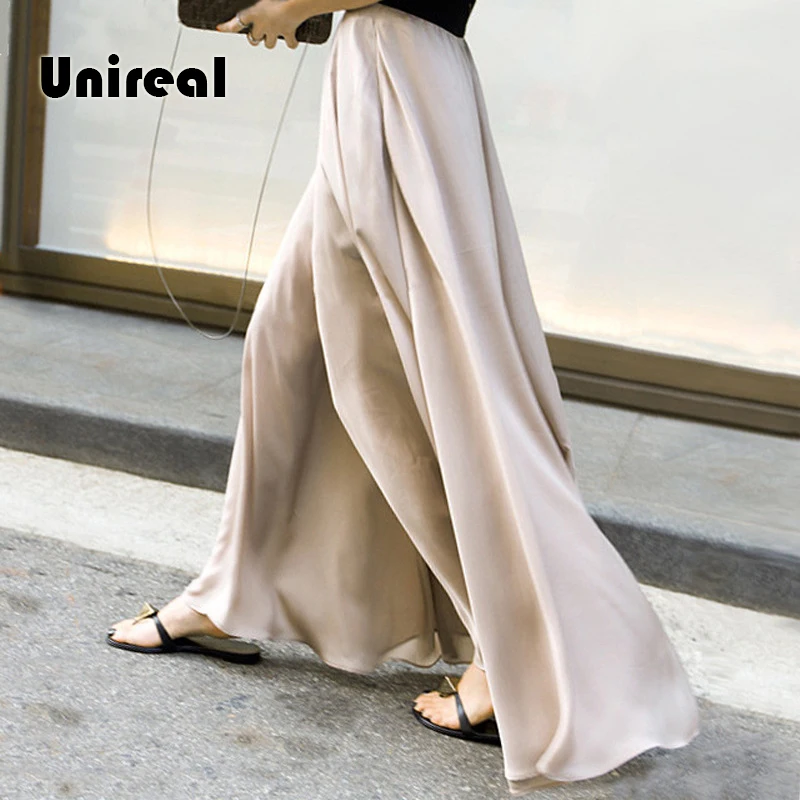Unireal 2023 Summer Women Skirts Pants Casual Trousers Culottes Chiffon Palazzo Pant Female Wide Leg Pants
Unireal 2023 Summer Women Skirts Pants Casual Trousers Culottes Chiffon Palazzo Pant Female Wide Leg Pants