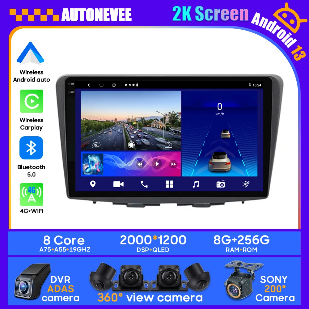 Android 13 For Suzuki Baleno 2016 2017 2018 2019 Car Stereo CPU Radio QLED Player Navigation Carplay Android Auto HDR 5G GPS
Android 13 For Suzuki Baleno 2016 2017 2018 2019 Car Stereo CPU Radio QLED Player Navigation Carplay Android Auto HDR 5G GPS
