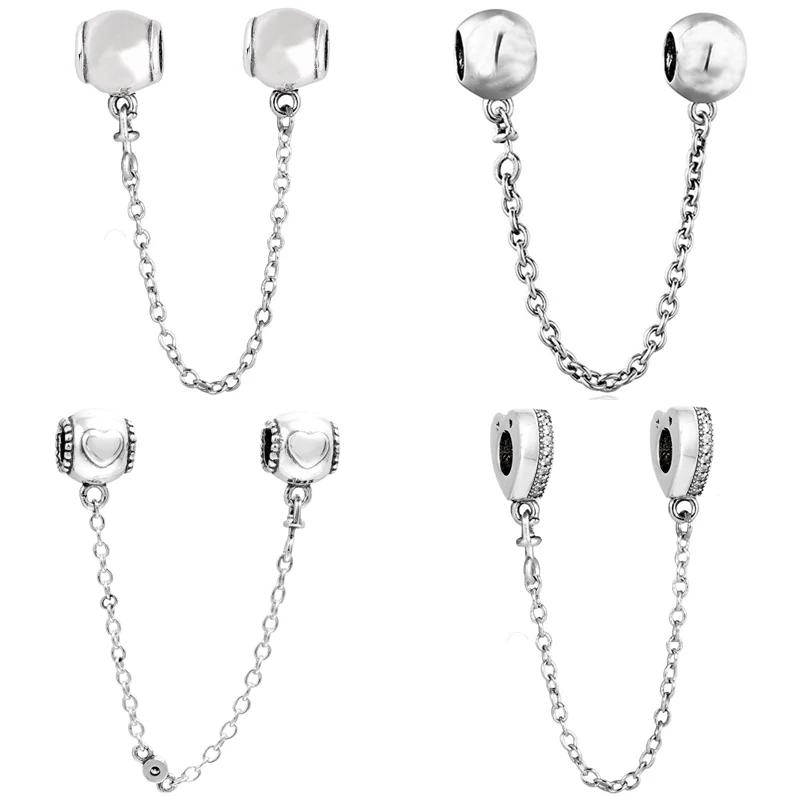 Sparkling Arcs Of Love Signature Smooth Embossed Heart Safety Chain Bead 925 Sterling Silver Charm Fit Europe Bracelet Jewelry
Sparkling Arcs Of Love Signature Smooth Embossed Heart Safety Chain Bead 925 Sterling Silver Charm Fit Europe Bracelet Jewelry