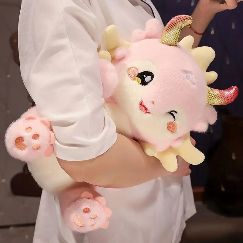 

20/30cm Dragon Year Mascot Doll Plush Toy 12 Zodiac Zodiac Doll Throwing Pillow for Children's Birthday Gifts To Friends Cute
