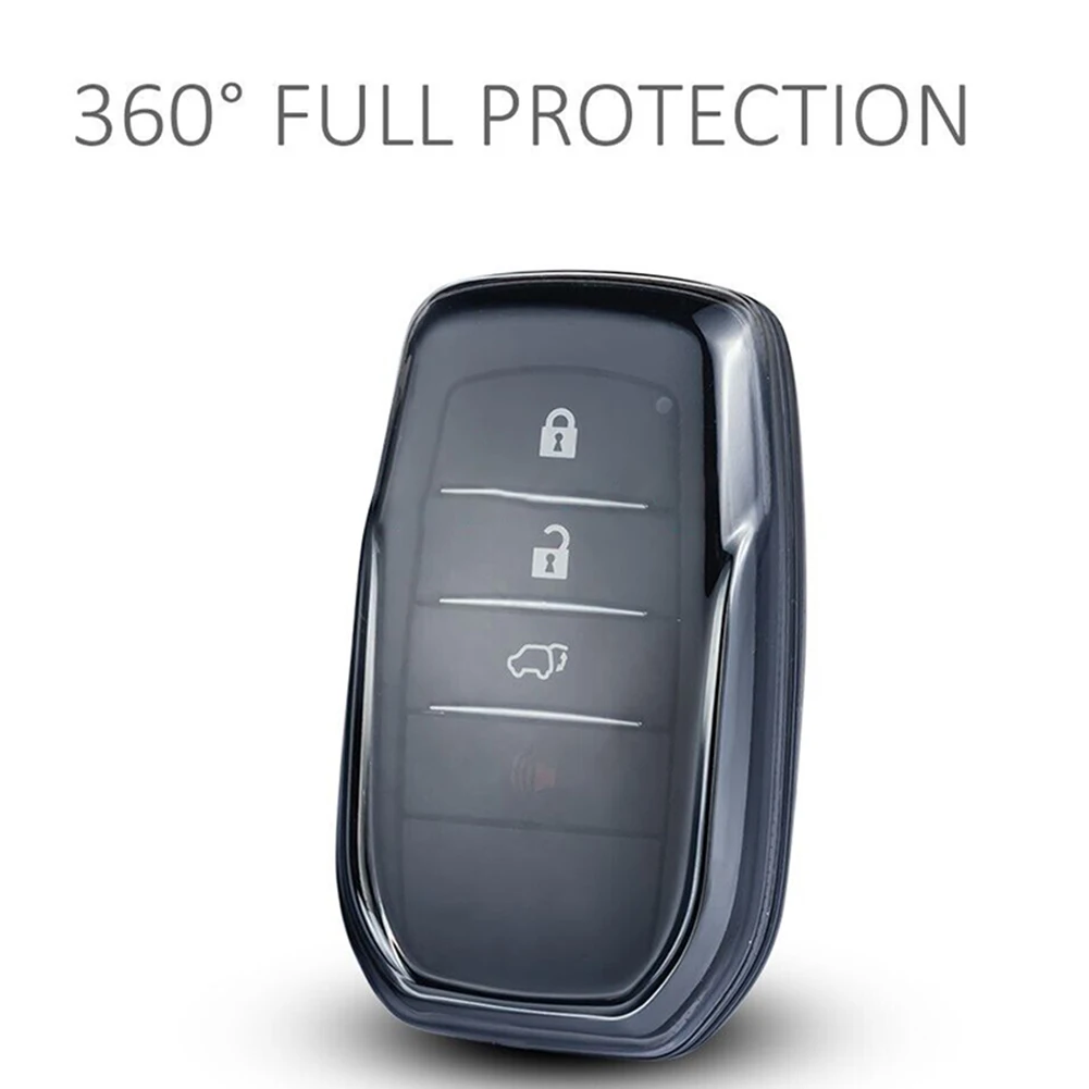 Black Transparent Key Fob Case Cover For Toyota For Sienna For Venza For Hilux Car Key Decoration Shell
Black Transparent Key Fob Case Cover For Toyota For Sienna For Venza For Hilux Car Key Decoration Shell