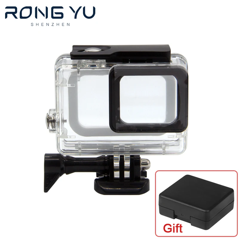 

45m Underwater Waterproof Case for GoPro Hero 7 6 5 Black Diving Protective Housing Mount for Go Pro 7 6 5 Black Accessory