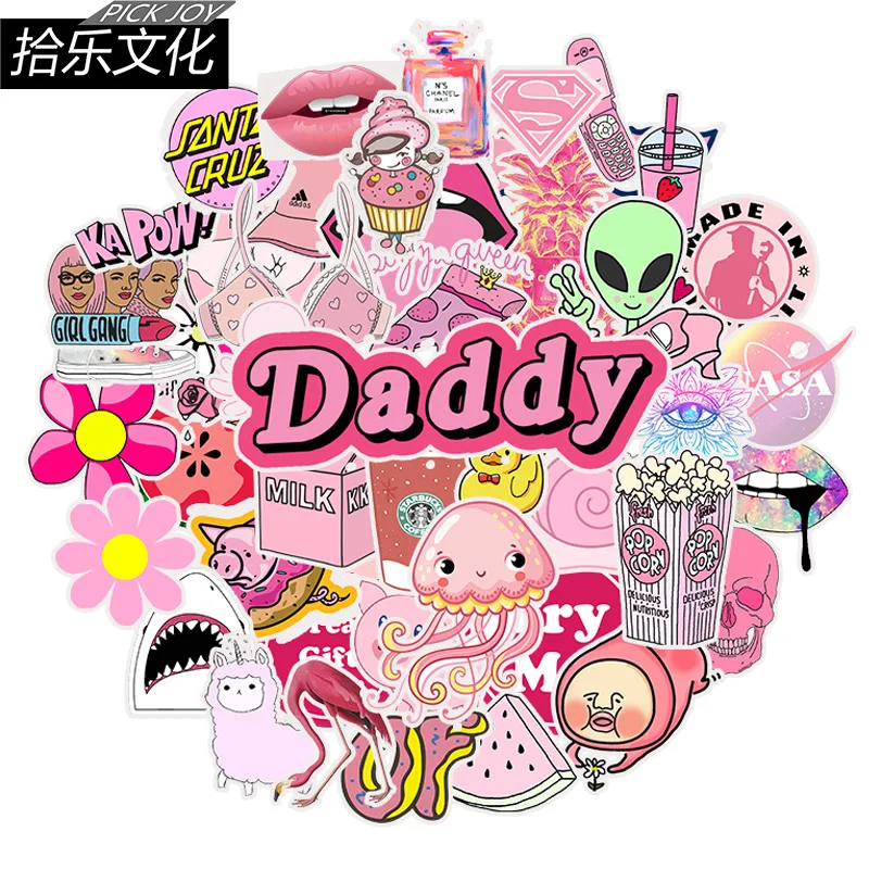 10/30/50pcs pink girl cute stickers suitcase trolley skateboard guitar riding helmet waterproof stickers
10/30/50pcs pink girl cute stickers suitcase trolley skateboard guitar riding helmet waterproof stickers