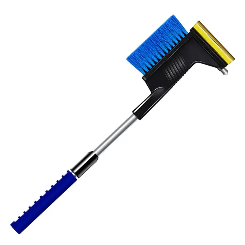 

Car Snow Brush And Ice Scraper Ice Scrapers Extendable Car Scraper Snow Removal Tool Snow Scraper With Safety Hammer Windshield