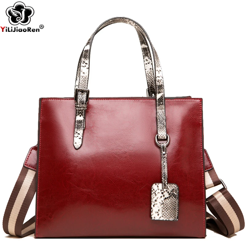 Ladies Genuine Leather Handbag Luxury Cowhide Hand Bag Women Large Office Tote New Elegant Crossbody Shoulder Bags for Girl
Ladies Genuine Leather Handbag Luxury Cowhide Hand Bag Women Large Office Tote New Elegant Crossbody Shoulder Bags for Girl