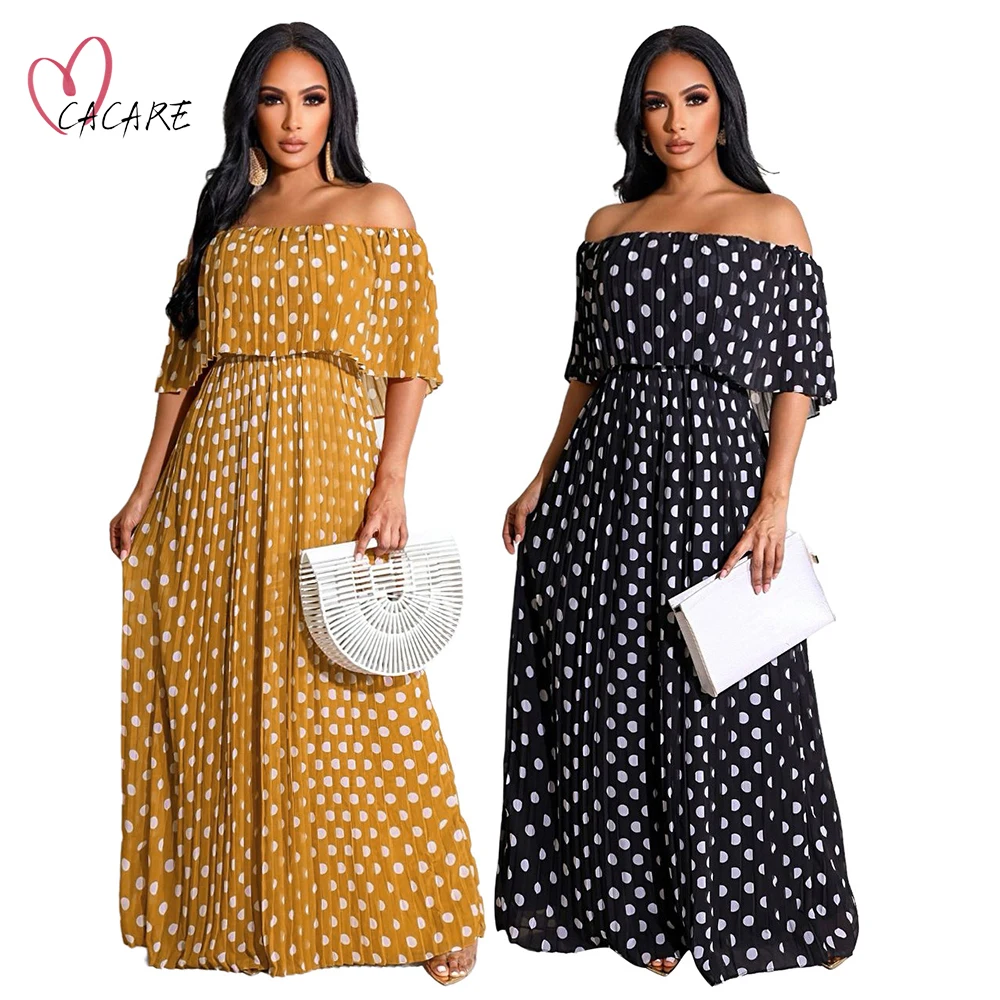 2022 Vintage Chiffon Boho Maxi Dress Women Casual Summer Dresses Korean Style Long Dresses Strapless F0220 CACARE
2022 Vintage Chiffon Boho Maxi Dress Women Casual Summer Dresses Korean Style Long Dresses Strapless F0220 CACARE