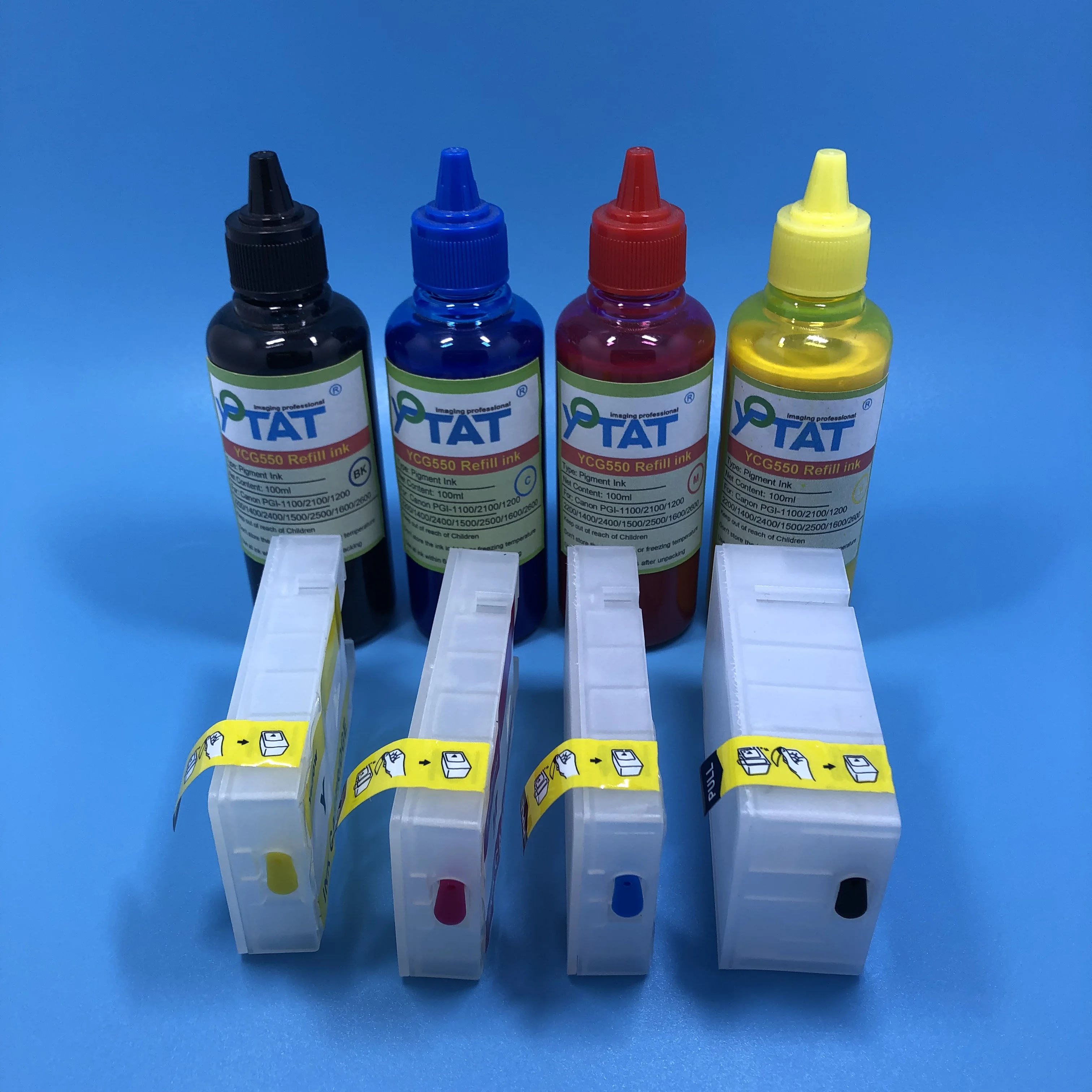 4Pcs Empty Refillable Ink Cartridge + 400ml Pigment Ink for PGI-1300XL PGI-1300 for Canon MAXIFY MB2030 MB2130 MB2330 MB2730
4Pcs Empty Refillable Ink Cartridge + 400ml Pigment Ink for PGI-1300XL PGI-1300 for Canon MAXIFY MB2030 MB2130 MB2330 MB2730