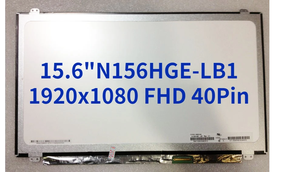 Matrix for Lapotop 15.6" LED LCD Screen for N156HGE-LB1 N156HGE-LB1 1920x1080 FHD 40Pin Glossy Replacement
Matrix for Lapotop 15.6" LED LCD Screen for N156HGE-LB1 N156HGE-LB1 1920x1080 FHD 40Pin Glossy Replacement