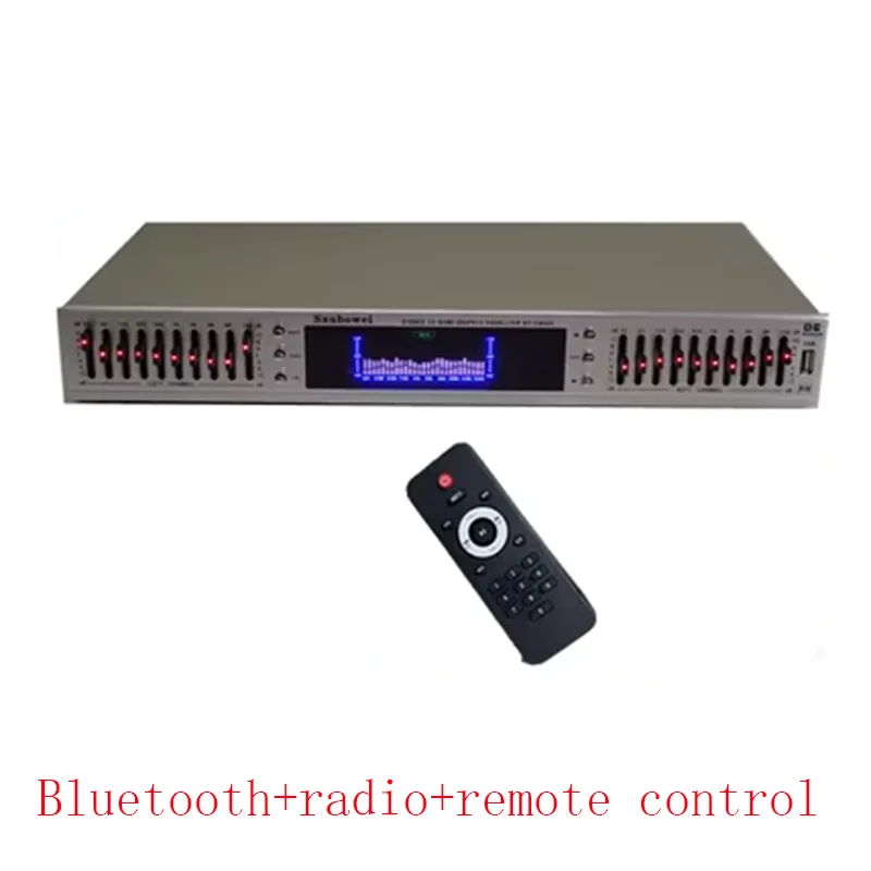 220V EQ665 Equalizer Hifi Home EQ Equalizer Dual 10 BAND Stereo Treble Alto Bass Regulation With Built-in Bluetooth New
220V EQ665 Equalizer Hifi Home EQ Equalizer Dual 10 BAND Stereo Treble Alto Bass Regulation With Built-in Bluetooth New