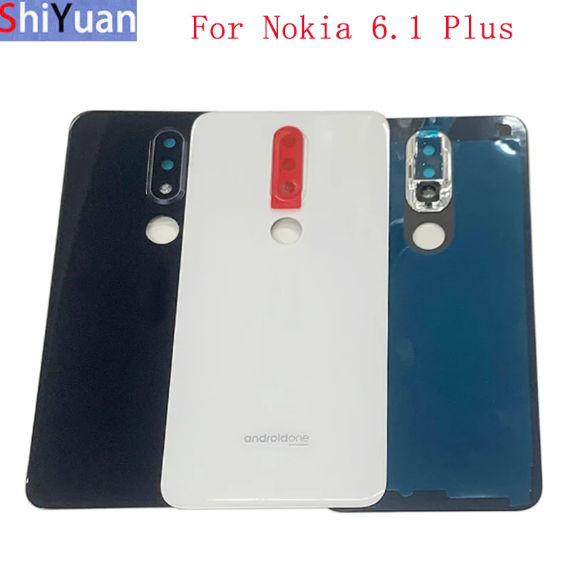 Original Battery Cover Back Rear Door Housing Case For Nokia 6.1 Plus X6 Battery Cover with Camera Frame Lens Repair Parts
Original Battery Cover Back Rear Door Housing Case For Nokia 6.1 Plus X6 Battery Cover with Camera Frame Lens Repair Parts