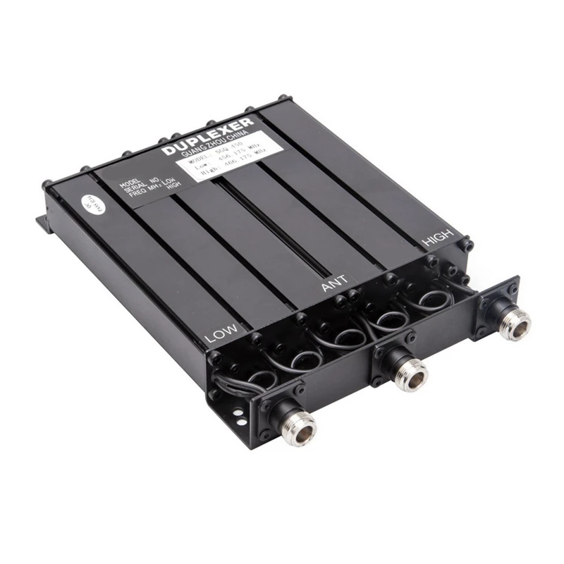 SGQ-450 25W UHF400-470Mhz Portable Duplexer Customizable Frequency Duplexer Plastic
SGQ-450 25W UHF400-470Mhz Portable Duplexer Customizable Frequency Duplexer Plastic
