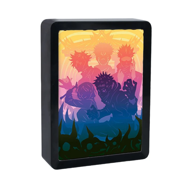 Anime Light Box Baby Night Light Paper Cut Light Box Led Lights Table Night Lamp For Kids Room Shadow Box Frame Brithday Gift
Anime Light Box Baby Night Light Paper Cut Light Box Led Lights Table Night Lamp For Kids Room Shadow Box Frame Brithday Gift