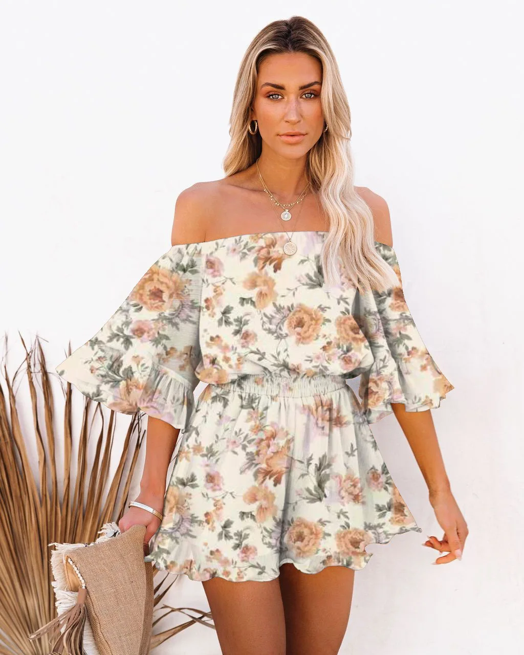 City women's jumpsuit new spliced short sleeve loose solid color chiffon jumpsuit
City women's jumpsuit new spliced short sleeve loose solid color chiffon jumpsuit