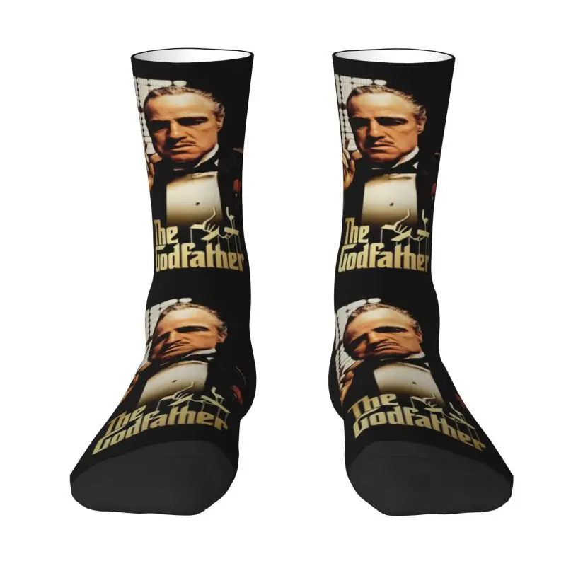 Funny Printed The Godfather Gangster Film Socks for Men Women Stretch Summer Autumn Winter Movie Crew Socks
Funny Printed The Godfather Gangster Film Socks for Men Women Stretch Summer Autumn Winter Movie Crew Socks