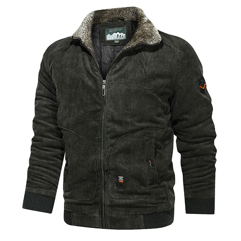 2022 Winter Fleece Warm Corduroy Jacket Men Fur Collar Casual Fashion Coat Men Waterproof Large Size M-6XL Slim Men Jacket Top
2022 Winter Fleece Warm Corduroy Jacket Men Fur Collar Casual Fashion Coat Men Waterproof Large Size M-6XL Slim Men Jacket Top