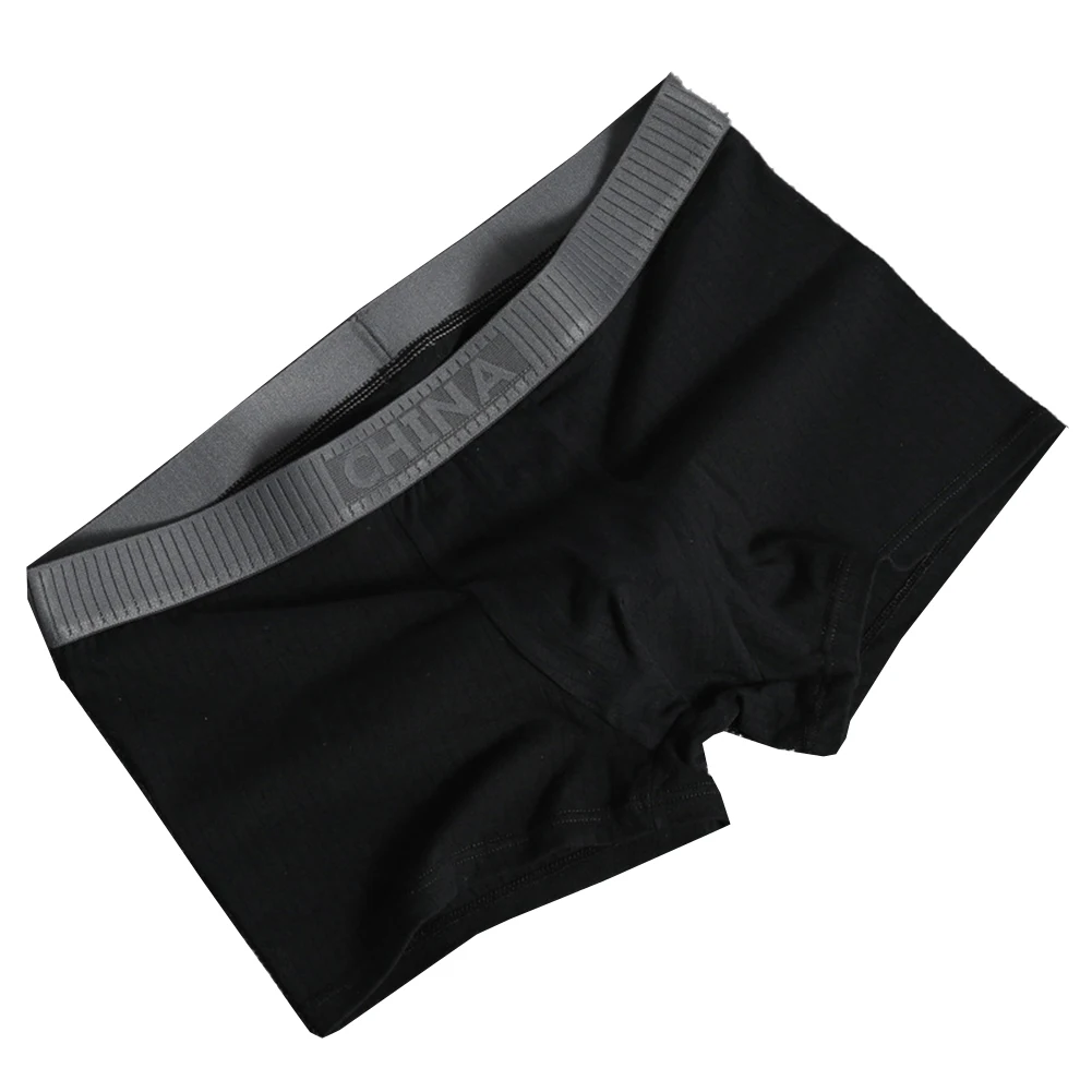 Mens Threaded Cotton Boxer Briefs Skin-friendly Comfortable Shorts Pouch Underpants Low Rise Underwear Solid Breathable Trunks
Mens Threaded Cotton Boxer Briefs Skin-friendly Comfortable Shorts Pouch Underpants Low Rise Underwear Solid Breathable Trunks