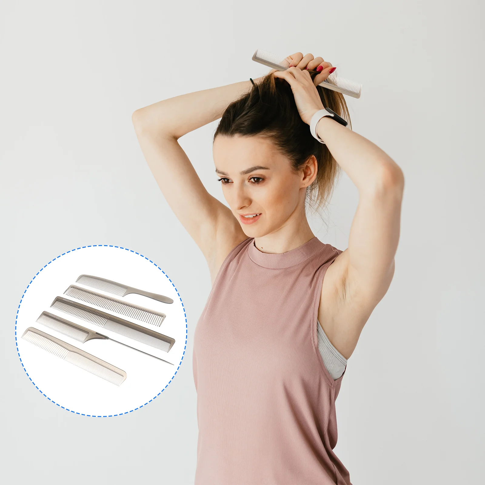 Hairdressing Combs Anti-Static Thin Combs Exquisite Simple Durable Hair Cutting Combs for Store Home
Hairdressing Combs Anti-Static Thin Combs Exquisite Simple Durable Hair Cutting Combs for Store Home