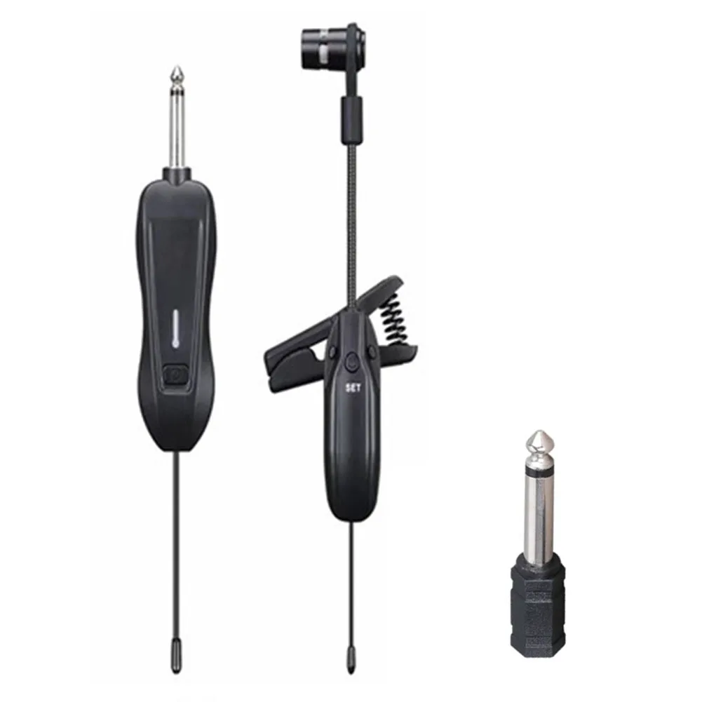 Saxophone Microphone Receiver Transmitter System For Sax Trumpet 6.35mm 3.5mm Plug For Trumpet, Large, Horn, Trombone
Saxophone Microphone Receiver Transmitter System For Sax Trumpet 6.35mm 3.5mm Plug For Trumpet, Large, Horn, Trombone