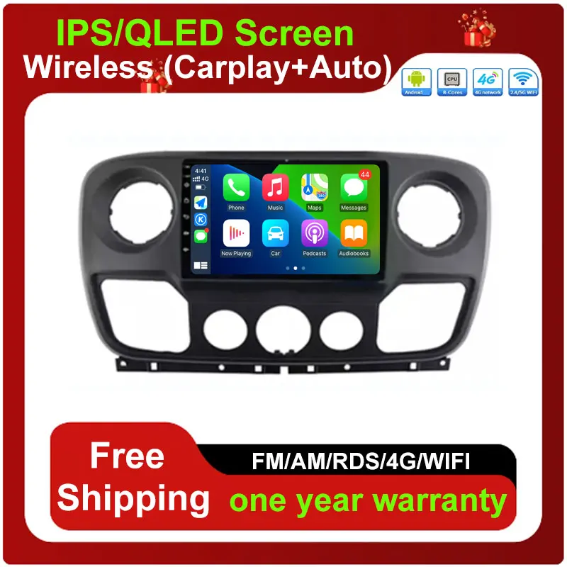Android 13 Screen For Renault Master Nissan NV400 Opel Movano 2010-2021 GPS Navigation Multimedia Player No 2din DVD
Android 13 Screen For Renault Master Nissan NV400 Opel Movano 2010-2021 GPS Navigation Multimedia Player No 2din DVD