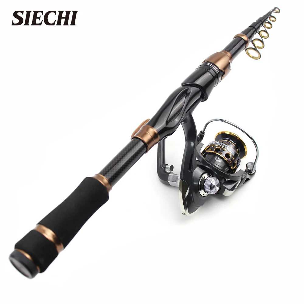 SIECHI 1.5m 1.8m 2.1m Fishing Rod Carbon Fiber Spinning/Casting Fishing Pole Bait WT 7-30G MH Power Fast Action Fishing Rods 
SIECHI 1.5m 1.8m 2.1m Fishing Rod Carbon Fiber Spinning/Casting Fishing Pole Bait WT 7-30G MH Power Fast Action Fishing Rods