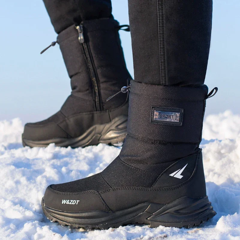 2023 Outdoor Winter Boots Men's Shoes Plus Velvet Thick Warm Snow Boots Waterproof Ski-proof Boots High-top Large Cotton Shoes
2023 Outdoor Winter Boots Men's Shoes Plus Velvet Thick Warm Snow Boots Waterproof Ski-proof Boots High-top Large Cotton Shoes