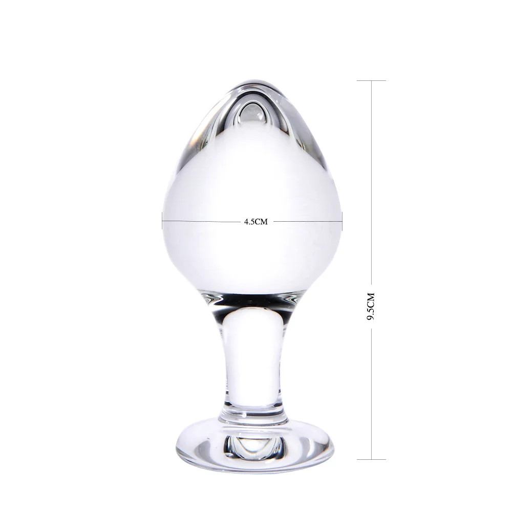 Consolador Anal De Vidrio Pyrex Para Hombres Y Mujeres Juguete Sexual
