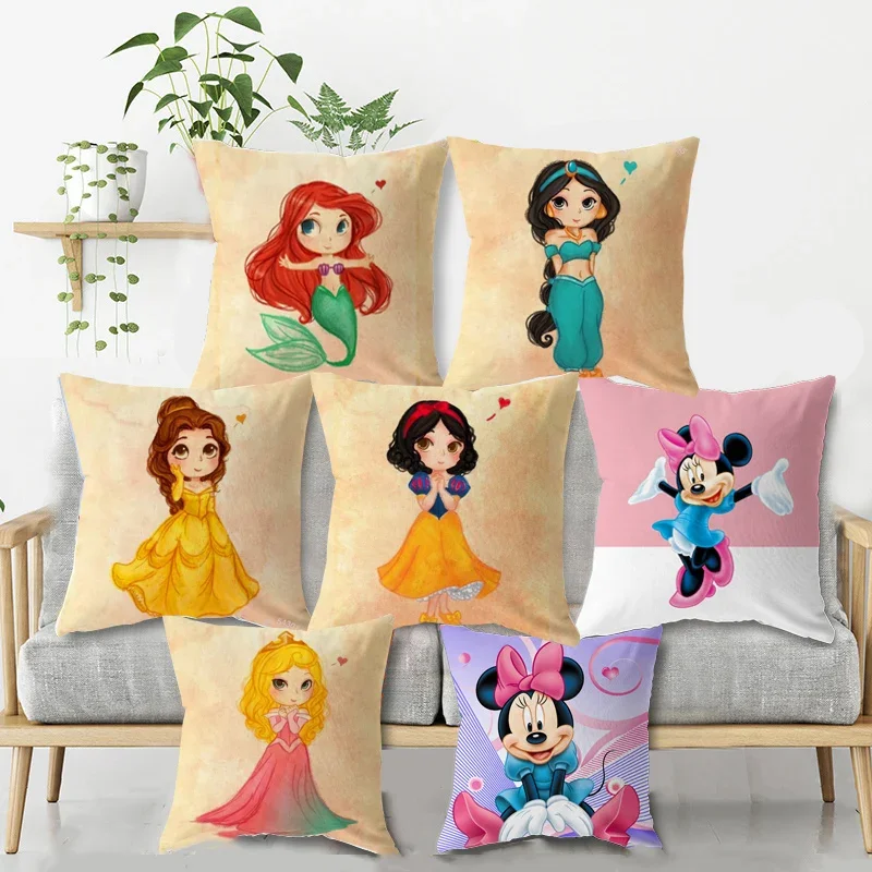 Disney Princess Minnie Mouse Pillow Case Cartoon Girl Cushion Cover Home Decoration Birthday Christmas Gift 40x40 45x45cm
Disney Princess Minnie Mouse Pillow Case Cartoon Girl Cushion Cover Home Decoration Birthday Christmas Gift 40x40 45x45cm