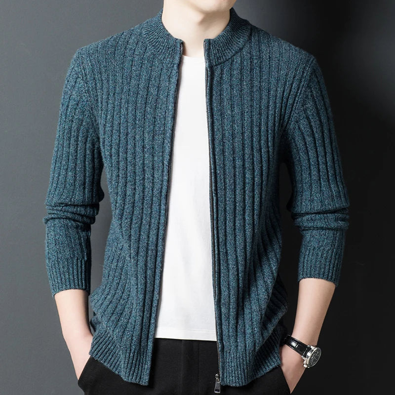 Upscale men's autumn and winter long-sleeved sweaters men's new casual soft knitted sweaters men's cardigans.
Upscale men's autumn and winter long-sleeved sweaters men's new casual soft knitted sweaters men's cardigans.