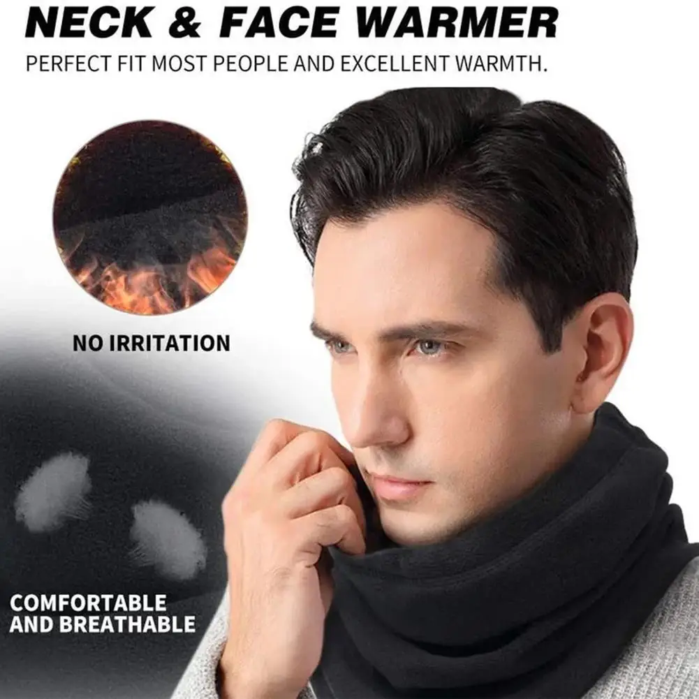 Fleece Warm Winter Neck Warmers For Men Women Windproof Bandana Mask Half Face Cover Cycling Ski Sport Camping Hiking Scarf
Fleece Warm Winter Neck Warmers For Men Women Windproof Bandana Mask Half Face Cover Cycling Ski Sport Camping Hiking Scarf