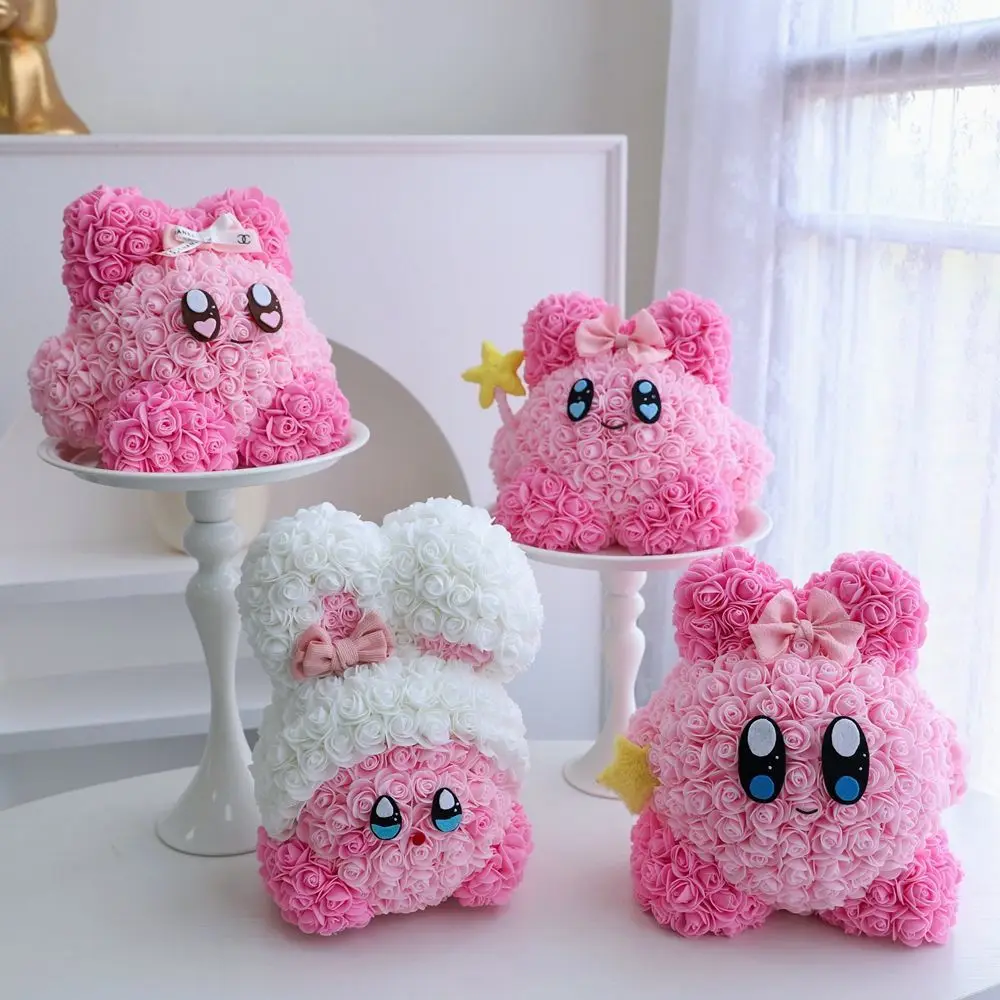 Аниме-звезда 30 см, Kirby, День Святого Валентина, Роза из полиэтилена, ручная работа, мультфильм, искусственный неувядающий цветок, украшение, подарок на день рождения
Аниме-звезда 30 см, Kirby, День Святого Валентина, Роза из полиэтилена, ручная работа, мультфильм, искусственный неувядающий цветок, украшение, подарок на день рождения