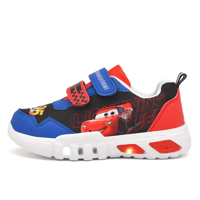 Disney Cartoon Lightning McQueen Cars Minnie Elsa Children Casual LED Light Shoes Spring Baby Boy Girl Sport Sneaker Flash Shoes 
Disney Cartoon Lightning McQueen Cars Minnie Elsa Children Casual LED Light Shoes Spring Baby Boy Girl Sport Sneaker Flash Shoes