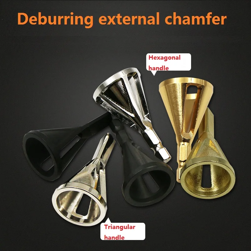 1PC Silver triangle Deburring External Chamfer hexagonal handle triangular groove Tool Stainless Steel Remove for Metal Drilling 
1PC Silver triangle Deburring External Chamfer hexagonal handle triangular groove Tool Stainless Steel Remove for Metal Drilling