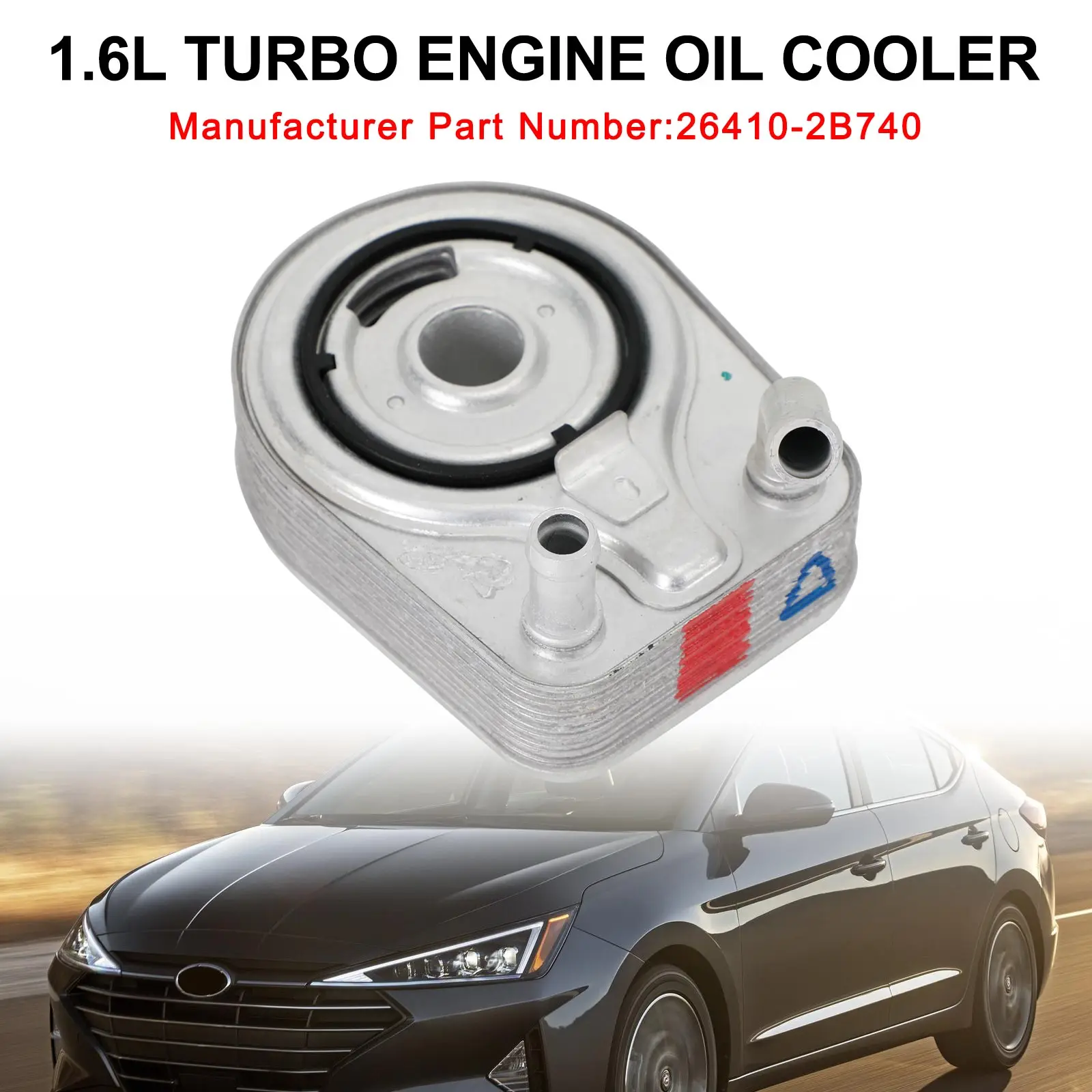 Масляный радиатор двигателя Artudatech 26410-2B740 для Elantra Kona Sonata Tucson Veloster 1,6 л 13-20, автомобильные аксессуары
Масляный радиатор двигателя Artudatech 26410-2B740 для Elantra Kona Sonata Tucson Veloster 1,6 л 13-20, автомобильные аксессуары