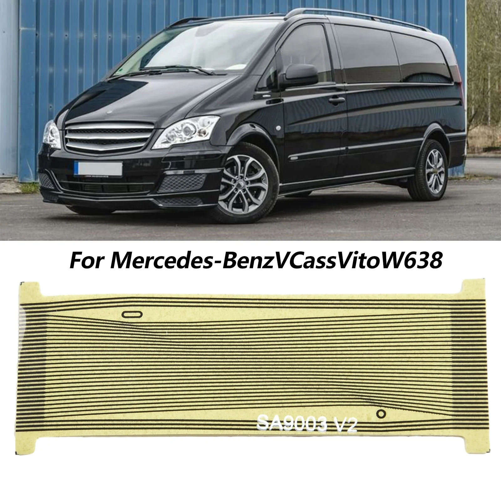 1 шт. для Benz V Class Vito W638, кластер инструментов, ленточный кабель для ремонта пикселей экрана, инструмент для ремонта пикселей, аксессуары для интерьера
1 шт. для Benz V Class Vito W638, кластер инструментов, ленточный кабель для ремонта пикселей экрана, инструмент для ремонта пикселей, аксессуары для интерьера
