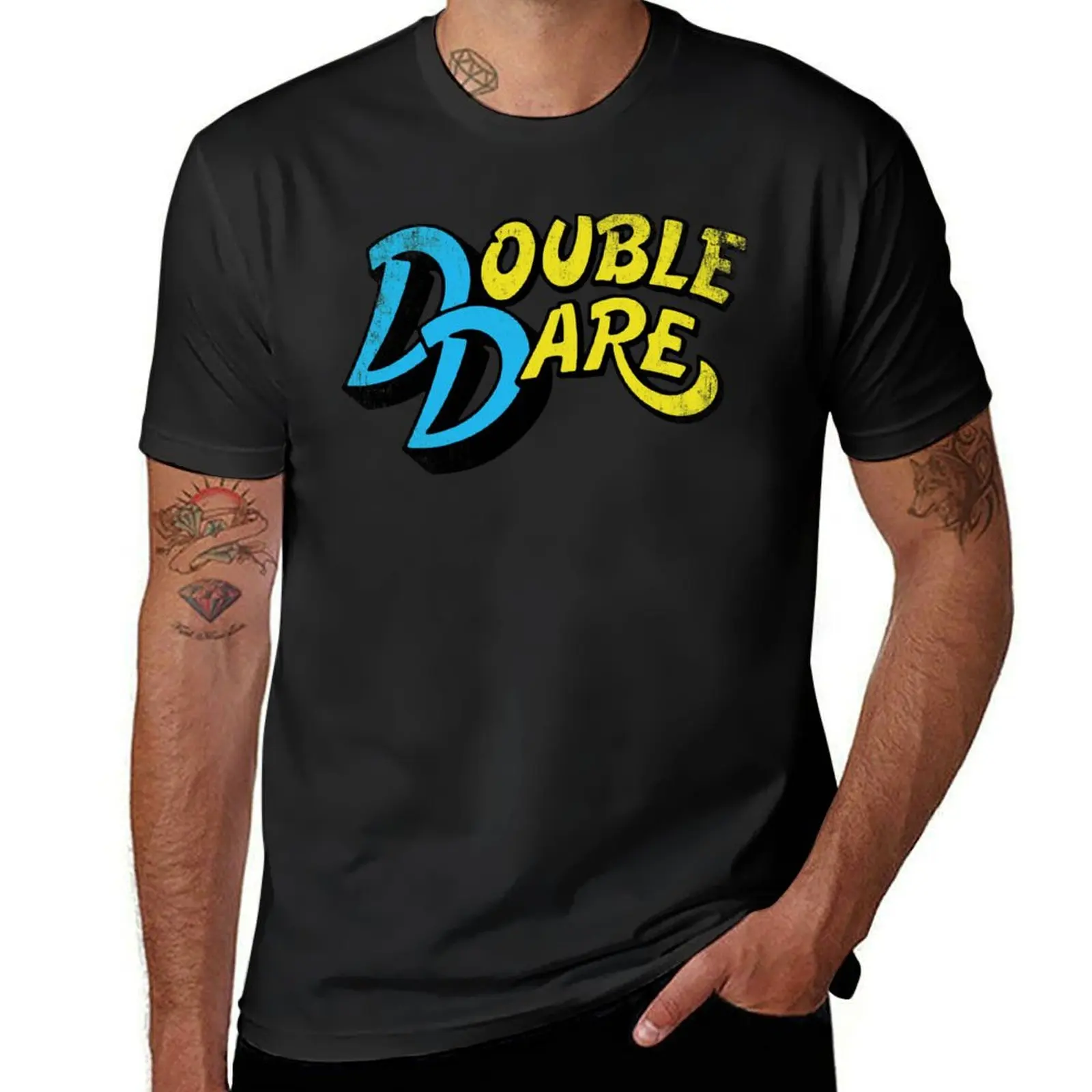 Double Dare (vintage) T-Shirt summer top hippie clothes Aesthetic clothing men t shirt
Double Dare (vintage) T-Shirt summer top hippie clothes Aesthetic clothing men t shirt