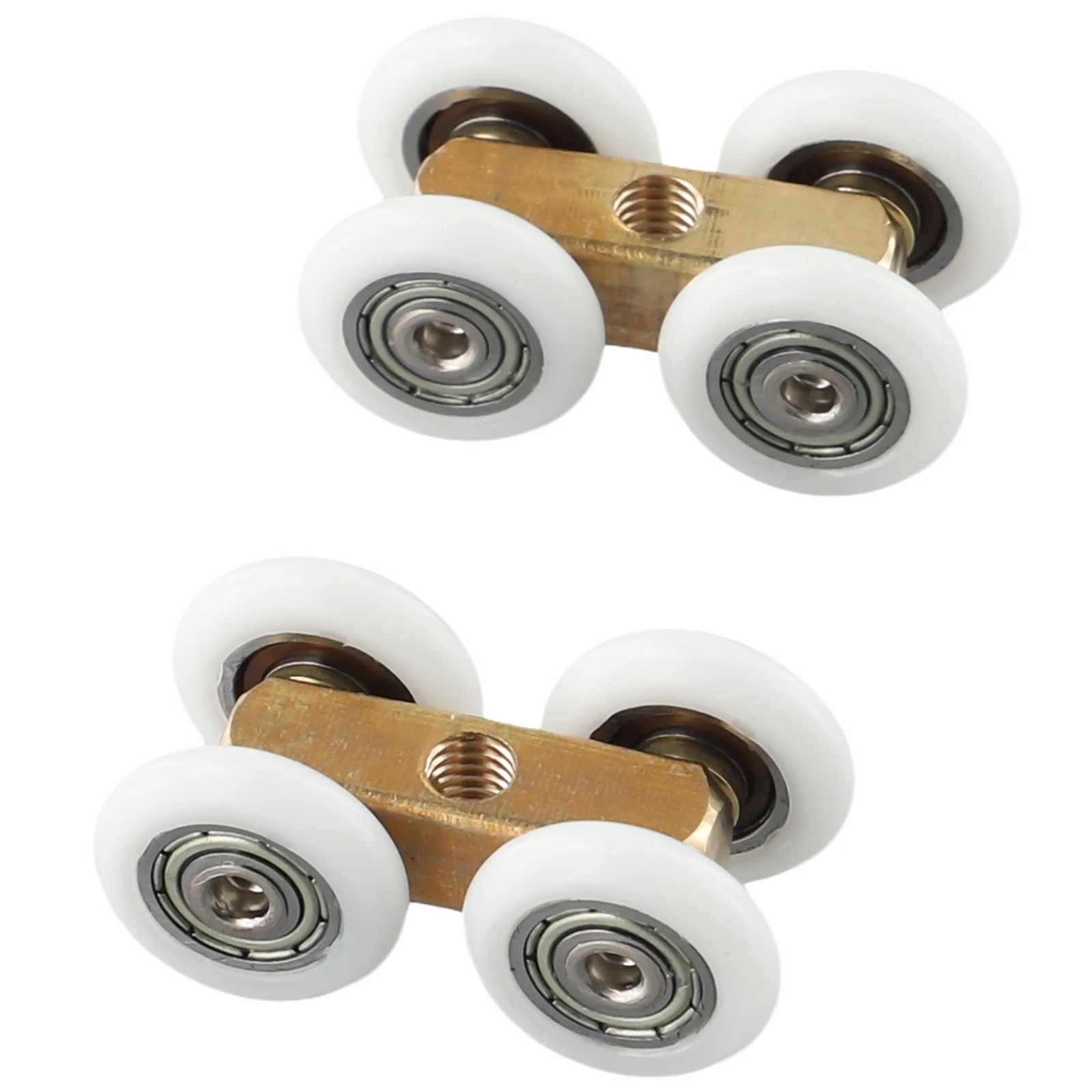 High Quality Durable Bathroom Roller Door Hardware 2pcs 4.4cmx2.2cm Adjustable Four-wheel Hanging Glass Pulley
High Quality Durable Bathroom Roller Door Hardware 2pcs 4.4cmx2.2cm Adjustable Four-wheel Hanging Glass Pulley