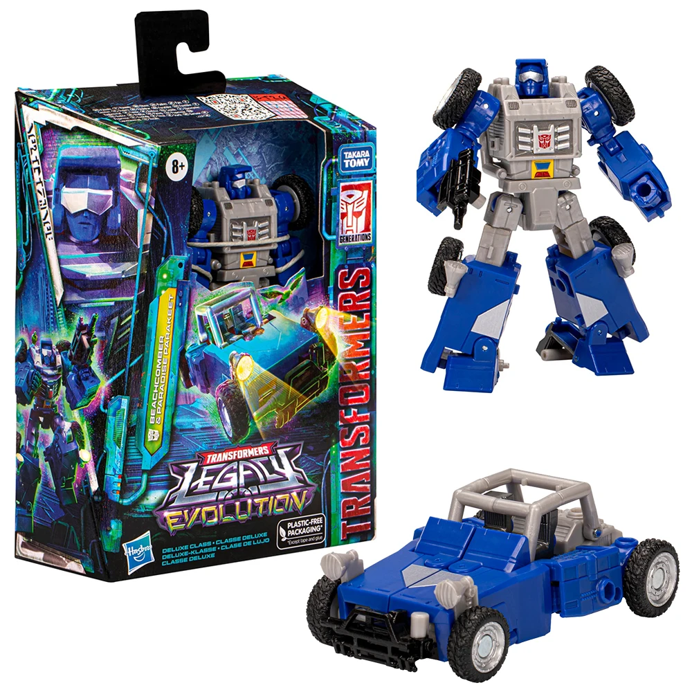 

In Stock TAKARA TOMY Transformers Legacy Evolution Beachcomber Deluxe Class Action Figure Exquisite Collectible Model Gift Toys