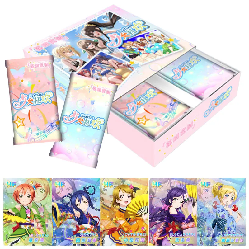 Goddess Story Huatian Girls Cards Booster Box Full Set Rare Limited Playing Card Character Peripheral Collectible TCG Hobby Gift
Goddess Story Huatian Girls Cards Booster Box Full Set Rare Limited Playing Card Character Peripheral Collectible TCG Hobby Gift