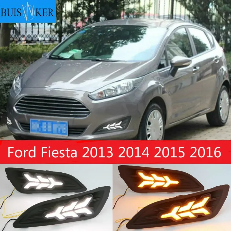 1 пара для Ford Fiesta 2013 2014 2015 2016, светодиодный дневный ходовой светильник светодиодный DRL противотуманный фонарь, чехол желтый токарный сигнальный светильник s
1 пара для Ford Fiesta 2013 2014 2015 2016, светодиодный дневный ходовой светильник светодиодный DRL противотуманный фонарь, чехол желтый токарный сигнальный светильник s