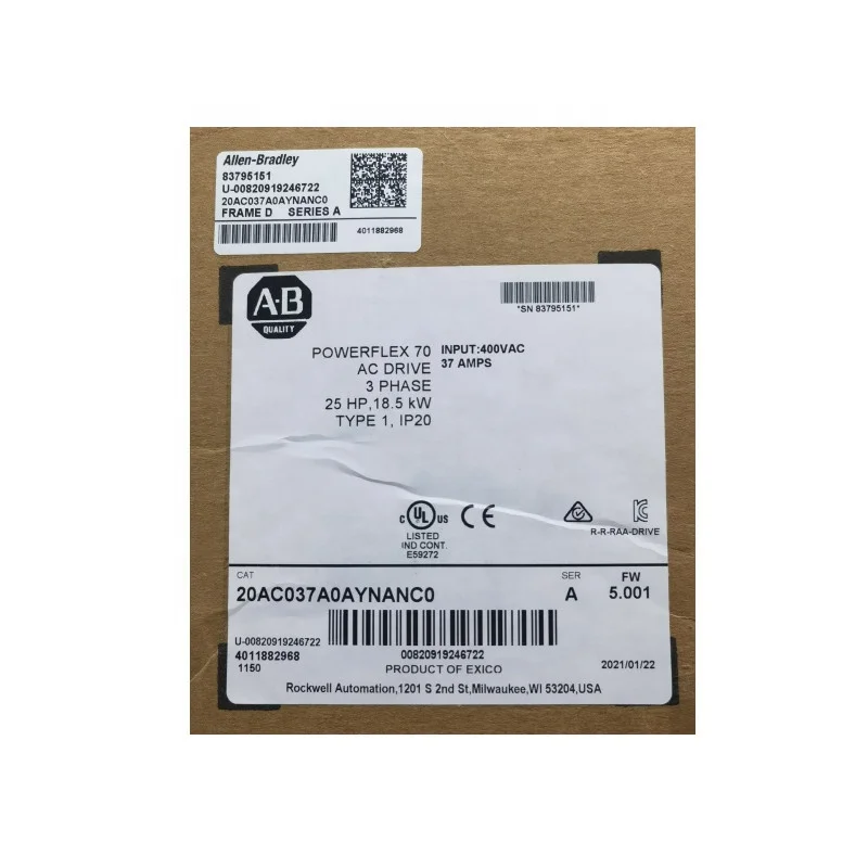 Электродвигатель переменного тока AB 20AC037A0AYNANC0 18,5 (25) кВт ()
Электродвигатель переменного тока AB 20AC037A0AYNANC0 18,5 (25) кВт ()