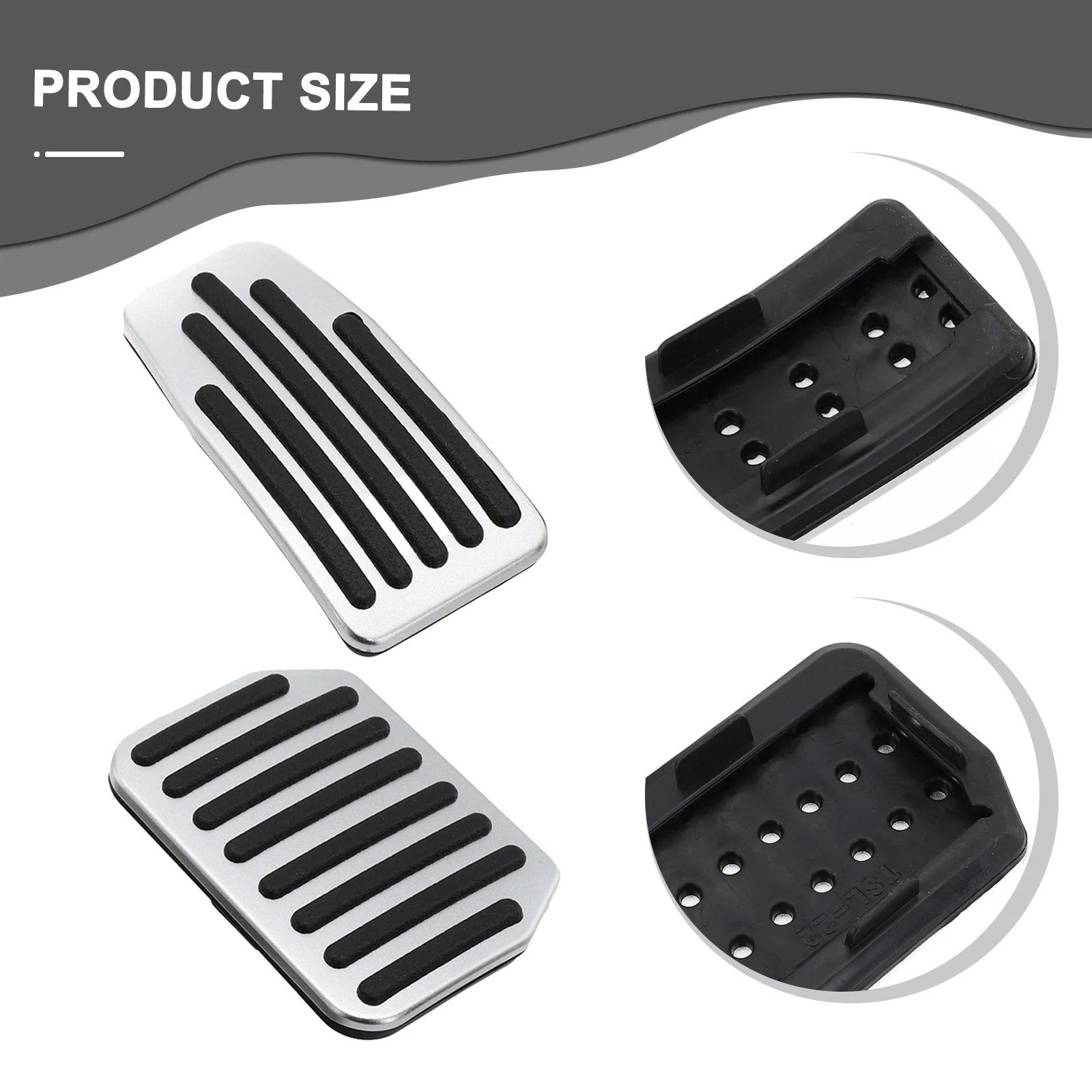 Enhance Your Driving Experience With Aluminum Alloy Silicone Strip Pedal Cover For Tesla For Model 3 For Model Y
Enhance Your Driving Experience With Aluminum Alloy Silicone Strip Pedal Cover For Tesla For Model 3 For Model Y