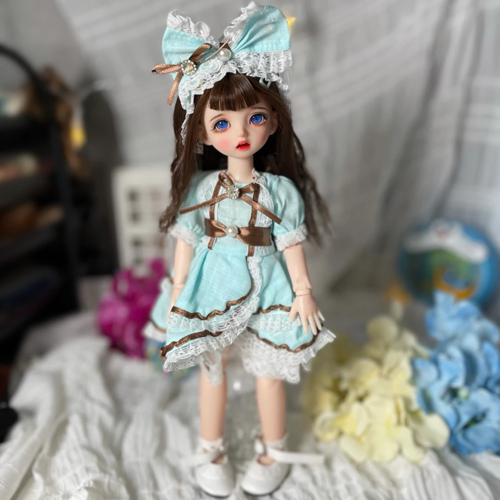 30cm Wig BJD Doll Movable Joints Cute Face DIY Bjd Dolls with Big Eyes Bjd Toys Gifts for Girl Handmand Toy
30cm Wig BJD Doll Movable Joints Cute Face DIY Bjd Dolls with Big Eyes Bjd Toys Gifts for Girl Handmand Toy