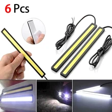 6 pcs New 17cm LED COB Daytime Running Light Waterproof DC12V Car Light Source Parking Fog Bar Lamp strip Lights
6 pcs New 17cm LED COB Daytime Running Light Waterproof DC12V Car Light Source Parking Fog Bar Lamp strip Lights