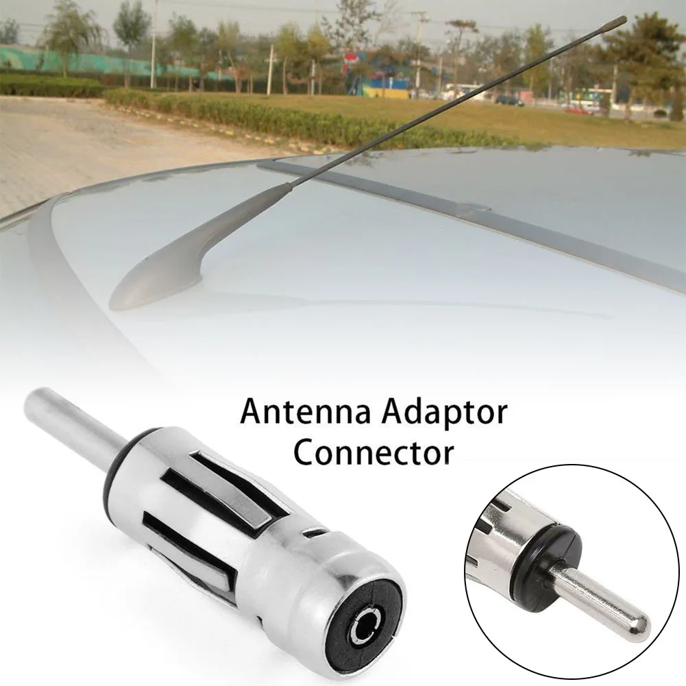 

1pc/5pcs/10pcs/20pcs Car Radio Adapter Antenna Antenna Mast Connector Plug Car Radio Stereo ISO To Din