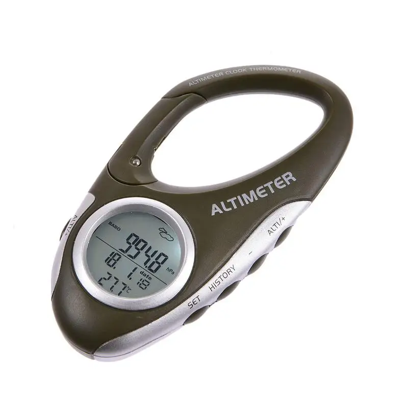 Multifunction Altimeter Thermometer Portable Carabiner Altimeter Weather Monitor For Climbing Camping Outdoor Altimeter Tools
Multifunction Altimeter Thermometer Portable Carabiner Altimeter Weather Monitor For Climbing Camping Outdoor Altimeter Tools